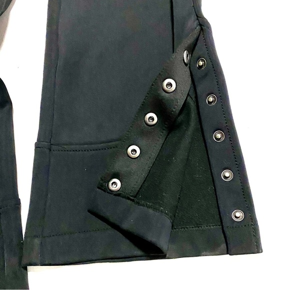 Athleta Black Snow Cruiser Flare Pants Size 2 Soft Shell Fleece Lined Snowboard - Picture 12 of 15